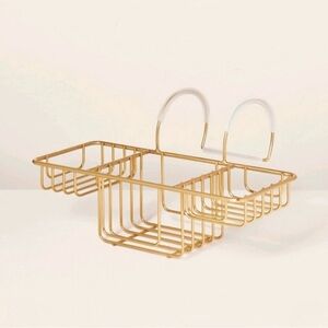Hearth & Hand Gold Bath Caddy